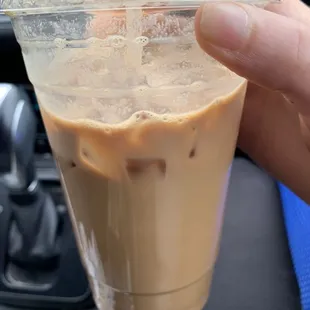Iced Dirty Chai