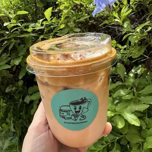 Bee Mine (whipped honey coffee for Valentine's Day 2025)