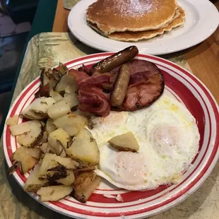 Hungry man Breakfast