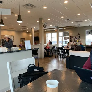 Cafe area