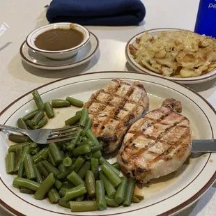 Pork chop Dinner