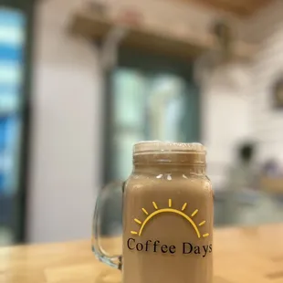 Drip Coffee with cream