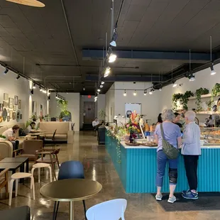 Modern interior - counter service