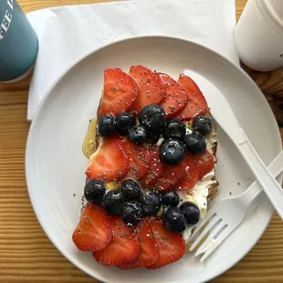 Morning Honey Toast