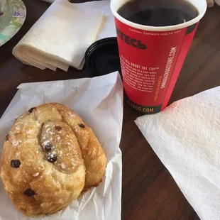 Great chocolate croissant :)