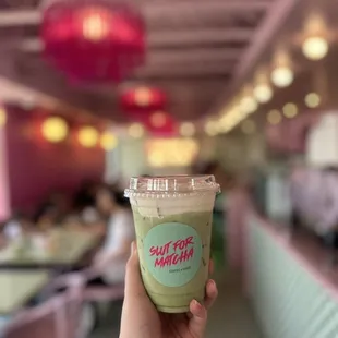 Iced Matcha with Cold Foam