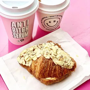 Almond croissant