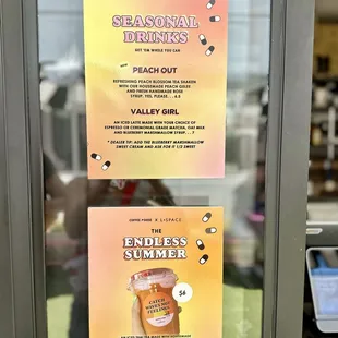 Seasonal Drinks