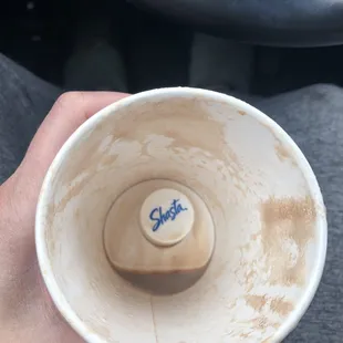 Cap the was in my coffee.