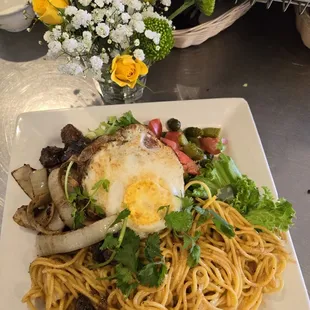 Garlic Noodle Filet Mignon