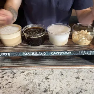 Espresso flight