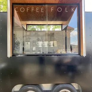 Adorable coffee truck