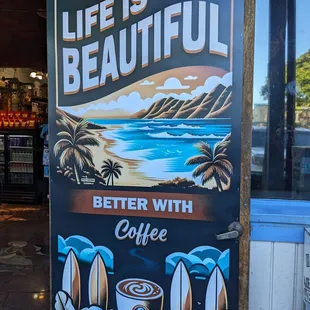 a sign for life is beautiful