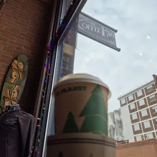 View from the front counter seating.