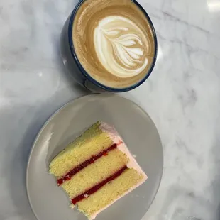 Vanilla Lavender Latte