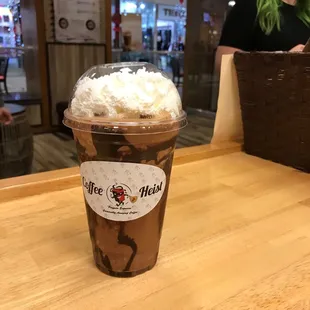 Vietnamese coffee frappe