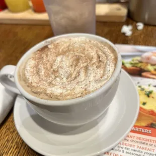 Toffee Hazelnut Mocha Latte
