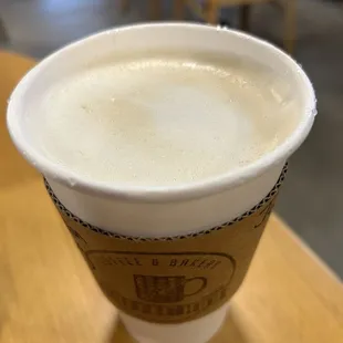 Black tea Latte with Black and Herbal Tea