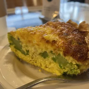 Broccoli quiche