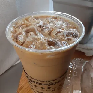 Iced Carmel Latte