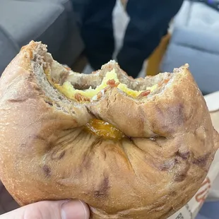 French toast bagel!