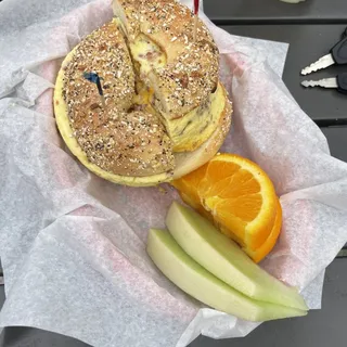 #4 Scrambled Eggs & Cheese & Meat