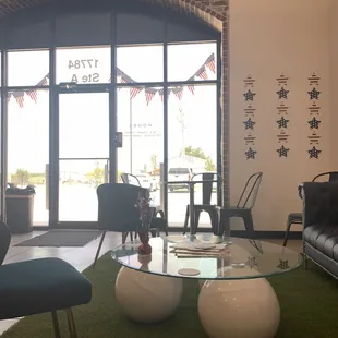 Front door from inside.