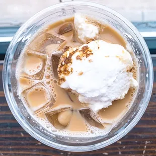 Iced Marshmallow Latte