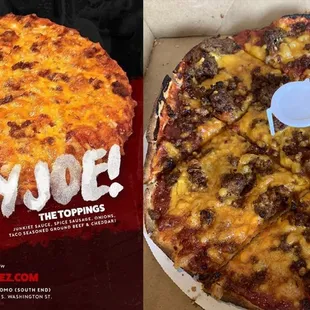 Their ad, and what it really looked like