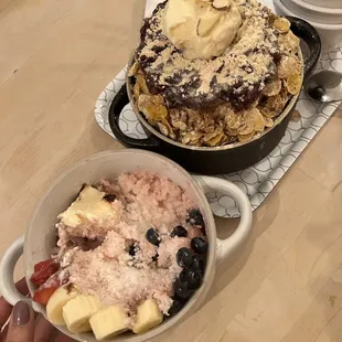 Fruit and Coffee Bingsu