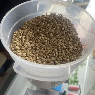 Coffee to be roasted in house!