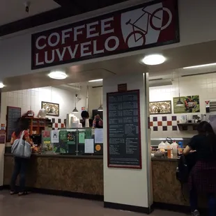 people in a coffee shop