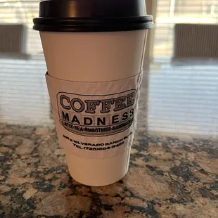 Irish cream latte