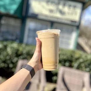 Latte with Gingerbread