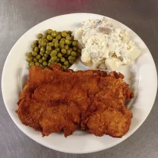 Hand breaded pork tenderloin