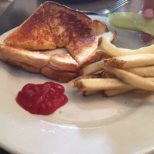 Kids grilled cheese.  Excellent