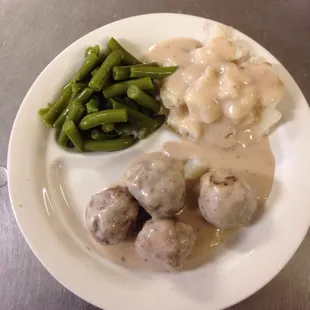 Homemade Swedish Meatballs!
