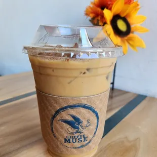 Iced Honey Nut Cheerios Latte