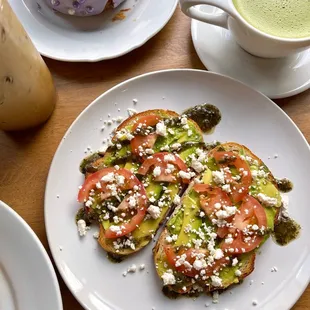 Chimichurri toast