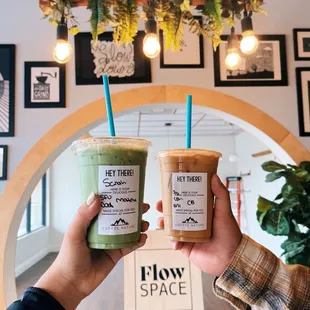 Matcha and Cold Brew!