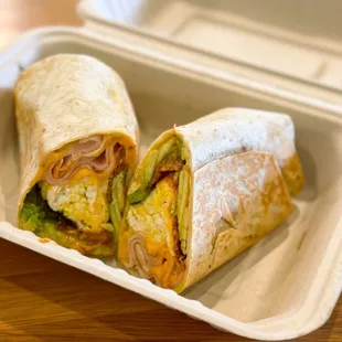 Breakfast burrito