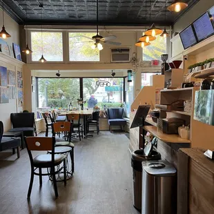 a view of a coffee shop