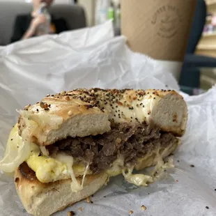 Bulgogi Beef and Egg Sandwich