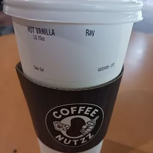 Hot Vanilla Latté