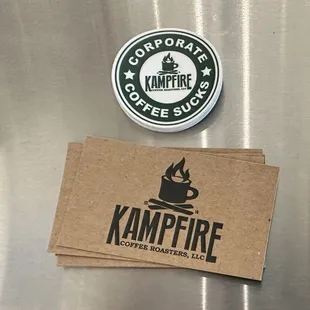Kampfire coffee propaganda