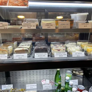 A lot of cheesecake options
