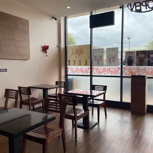 Inside seating is open again :)