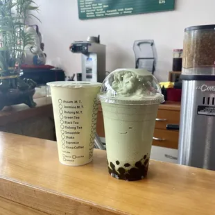 Honey Iced Green Tea