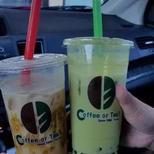 Honey Dew Milk Tea