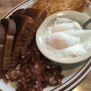Corned beef hash.